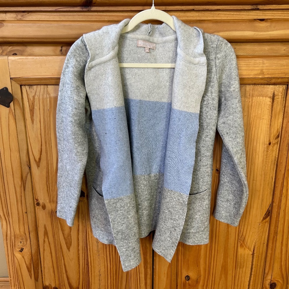 Benedetta B.‎ Cardigan Sweater Wool Cashmere Blend Women's Size Medium